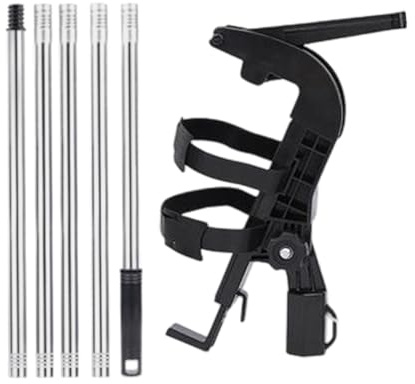 Verlängerungsstange Für Sprühdosen Adapter Sprayer Adapter Mit Teleskop-Verlängerung Sprühhilfe Für Dosen, 1,6-2,40m Einstellbar Perfekt Für Malerarbeiten & Schädlingsbekämpfung