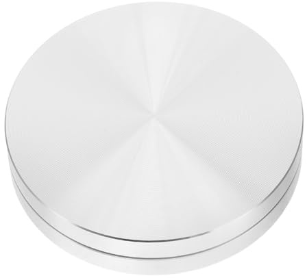 Ipetboom Manuelle Mini Töpferscheibe aus Legierung Präziser Keramik drehteller für Töpfer Rotierendes Trimmwerkzeug Einfach zu Reinigen für Handbetrieb und Feine Modellierung