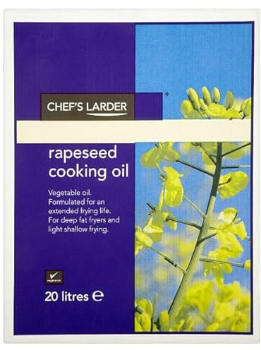 Chef's Larder Rapeseed Cooking Oil 20 litres | Case of 1
