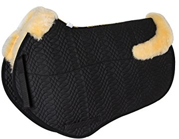 Merauno Fourrure d'agneau Selle GP Couverture volldecke Spring fin numnah Selle Couverture & Vierkant Tapis de selle d'équitation montrait universel