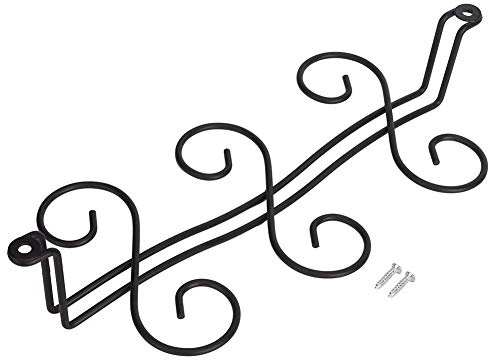HERCHR Weinglashalter, Stielgläserregal, Weinglasregal Weinglas Halterung für 6 Stemware Gläser Küchenutensilien GläSerschiene Lagerung