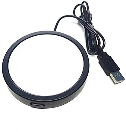 MADCKDEDRT Calentador de café, Calentador de Leche USB, Posavasos eléctrico, brindan Temperatura Constante para el café, la Leche y Las Bebidas en la Oficina y en el hogar