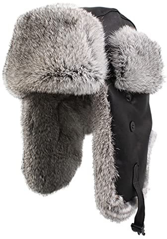 DongBao Herren Damen Trappermütze Fliegermütze mit Ohrenklappen,Wintermütze Ohrenschützer Winter Outdoor Warme Bomber Hut