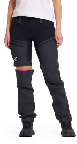 RevolutionRace Women’s RVRC GP Pro Zip Off Trousers, Durable, Ventilated and Convertible Trousers for All Outdoor Activities