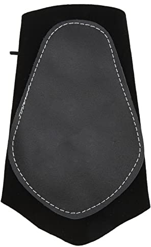 Parabraccio per tiro con L'Arco retrò Bellissimo parabraccio per Arco da Competizione in Pelle PU con (Nero)