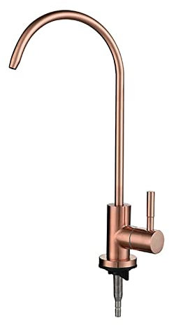 Osmoseanlage Trinkwasser Wasserhahn Edelstahl Küchenarmatur-Roségold