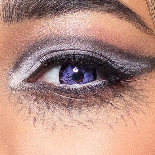 Boland - Lenti a Contatto Colorate Senza ricetta, 2 Pezzi, Lenti settimanali, Carnevale, Festa in Maschera, Halloween