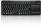 Bnnwa Clavier Bluetooth sans fil multi-appareils avec pavé tactile, clavier TV sans fil avec pavé tactile de grande taille, prend en charge 3 appareils pour TV, Windows, Android, Chrome OS, ordinateur