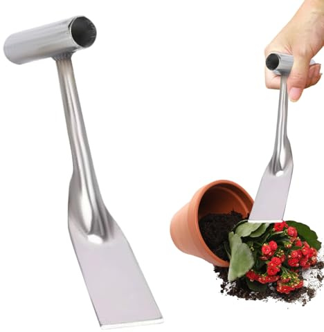 Pale Da Giardino In Acciaio - Utensili Manuali Compatti Per Scavare | Pala Da Giardinaggio Resistente Alla Corrosione Con Presa Ergonomica Per Piantare, Leggeri E Pratici Coppia