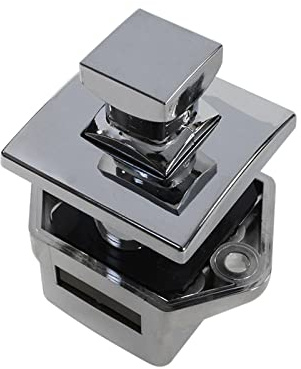 Confezione Da 20 Pezzi Camper Push Lock Camper Barca A Motore Cassetto Dell'armadietto Della Casa Serratura A Pulsante Di Chiusura Adatto for Ferramenta for Mobili for Camper per Roulotte e Barche(1)