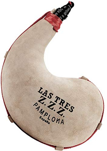 Bota de Vino Curva con interior de Látex Las Tres ZZZ (1,5 Litros)
