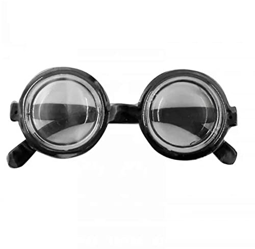 Acan Gafas de empollón para jóvenes y adultos, complemetos de disfraces para carnaval, halloween u otras celebraciones. 5 x 13.5 x 2 cm