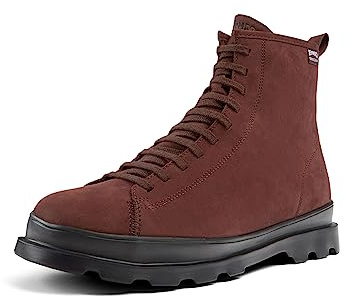 Camper Brutus K300485, Stivale alla caviglia Uomo, Borgogna 002, 41 EU