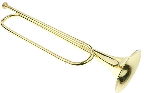 Bugle Call Trompete Blashorn Studenten Trompete Horn Blechblasinstrument für Schule Marching Band Drum Team Bugle