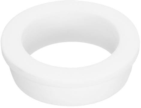 sourcing map T Type Rubber Grommet Mount Dia 51.3mm ID 40mm Seal Protection Flexible Hole Plugs for Cable Pipe White