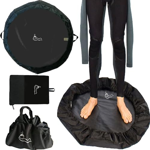 SUQ Cambiador de Traje, Cambiador de Surf, Bolsa de Playa Portátil, Resistente al Agua, con Bolsa de Almacenaje, Correa de Asa y Cordón para Surfistas, Kayakistas, Deportes Acuáticos