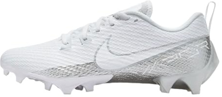 Nike Vapor Edge Pro 360 2 Fußballschuhe, Weiß/Silber, 47.5 EU