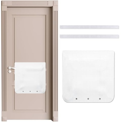 1 Pcs Letter Box Catcher, Dog Proof Letter Catcher Secure Indoor Alternative to Letterbox Cage Mail Catcher Bag for Front Door, Required Easy to Open No Screws Protects Your Letter Fits All Door Types