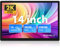 DEEMWOLF 14 inch Android 14 Tablet,large screen tablets Octa-Core,36GB RAM+256GB ROM (TF 2TB), 11580mAh,18W,13+8MP, Face ID,TÜV, GMS, Widevine L3, BT5.0, GPS, Tablet With Pen - Grey