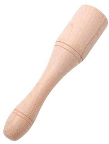 Maillet en bois marteau à glace sans dommage Outil à main de charpentier pour le travail du bois, la sculpture du bois, le travail du cuir