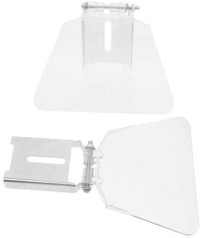 NUOBESTY Bench Guard Shield for Bench Grinder Eye Shield After Surgery Plastic Protective Film Safety Glasses