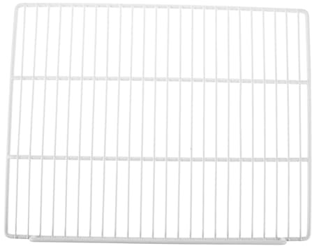 FUNNETOYU Organizer per Ripiani in Metallo per Frigorifero e Divisorio in Filo di Ferro Griglia Resistente 45x35 Cm per Congelatore Rimovibile Ottimizzazione Spazio per Uso Domestico e Commerciale