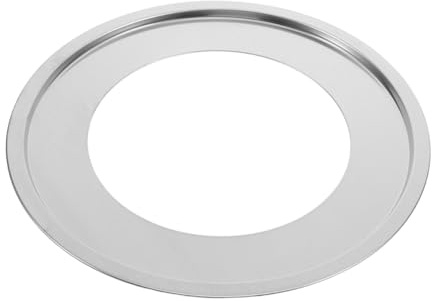 TOYANDONA Steamer Ring Adaptador de Acero Inoxidable Resistente al Calor para Ollas y Woks Bandeja Redonda para Cocinar Verduras Dim Sum y Mariscos Inserto para Vaporera de Cocina