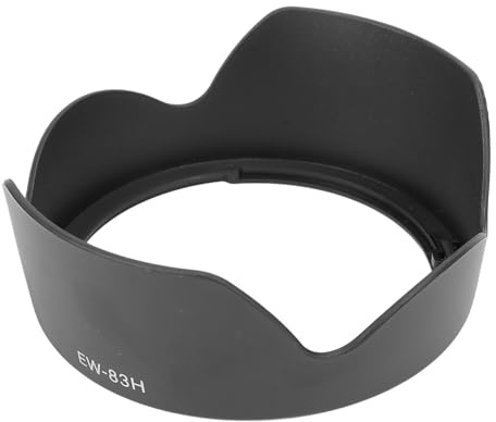 Yctze Paraluce per Fotocamera EW 83H, Paraluce in ABS per 5D2 5D3 6D, con Saturazione del Colore Migliorata, per Obiettivi F4L IS da 24 a 105 Mm