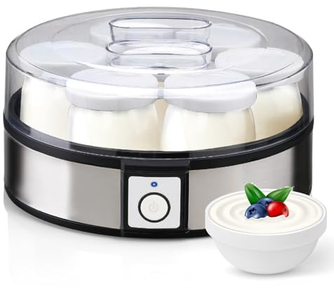 Yogurtiera, Piccolo Fermentatore Automatico per Yogurt, Soia, Dessert