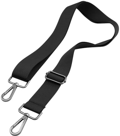 hindraem Correa de Repuesto para Bolso cómoda, Longitud Ajustable de 32 mm de Ancho con herrajes duraderos para Bolsos de Hombro y Cruzados, Longitud