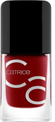 Catrice ICONAILS Gel Lacquer, Gellack, Nagellack, Nr. 03 Caught On The Red Carpet, rot, langanhaltend, glänzend, ohne Aceton, vegan, Mikroplastik Partikel frei (10,5ml)
