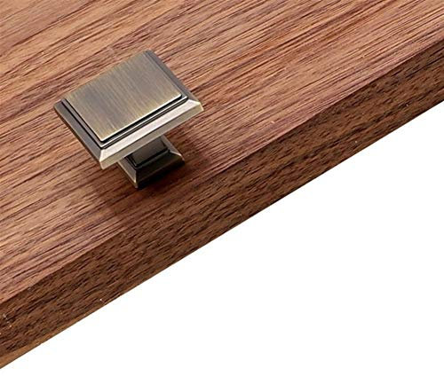 Xuulan Küchenschrank Möbelgriffe, Küchenhandgriffe for Schränke gebürstet, Modern Minimalist Schuhschrank amerikanische Schubladenknöpfe Schrank-Türknauf Griff Möbelbeschläge Zubehör