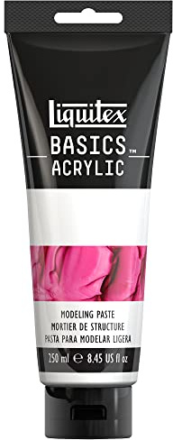 Liquitex 8870306 Basics Modellierpaste für Acrylfarben wasserfest, Archivqualität, nicht vergilbend - 250ml Tube