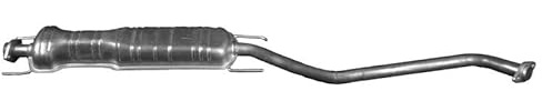 IZAWIT 21.204 Mittelschalldämpfer Kompatibel mit OPEL VECTRA B 36