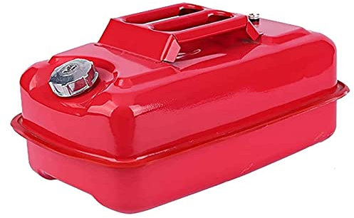 Benzinkanister Benzinkanister Metall Rot 20 L Große Heizöl-Vorratsdose ， Zur Aufbewahrung Von Kraftstoff Dieselölbehälter Kanister ， Kraftstofftransport Notfallsicherung for Fahrzeuge (Size : 10l)