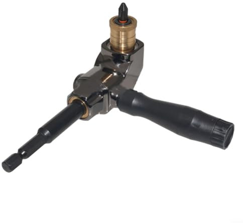 HOHOVYVY Tournevis coudé, tournevis coudé autobloquant à 90 degrés avec tournevis d'angle droit