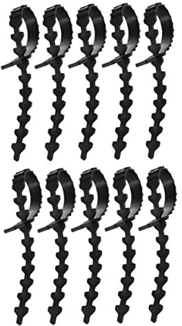 Mipcase 10pièces Sangles Ajustables pour Fixation Branches Arbre Ceintures De Support pour Jardins Et Arbres Fruitiers Liens De Traction Polyvalents Et Pratiques