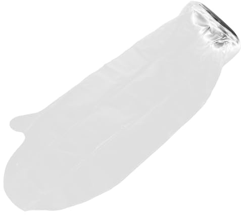 DEARMAMY Protector de Ducha Transparente para Cirugía de Mano Funda para Escayola de Brazo para Adultos la Ducha Protector de Lesiones para Baño de Quimioterapia Cubierta Protectora