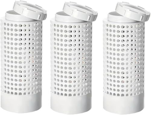 YUETTYY 1/3 compostiere a vite senza fine, ventilato, per compostaggio di vermi e vermi da fattoria, 30,5 x 15,2 x 15,2 cm, 110 mm, rotondo, con coperchio, per giardino, cortile (3 pezzi)