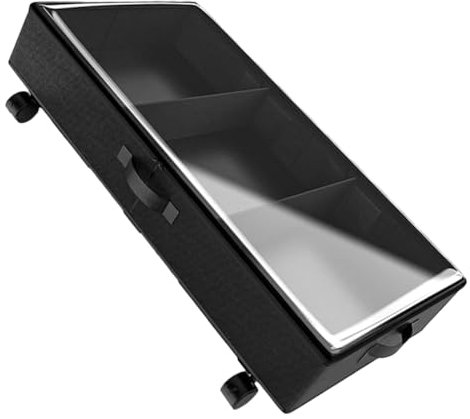 ABOOFAN Carro De Almacenamiento Bajo Cama Con Ruedas Bolsa Organizadora De Ropa y Mantas Gran Capacidad Diseño Antipolvo y Fácil Movilidad Para Ropa Juguetes y Edredones