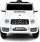 Babycar Mercedes G63 Sportversion AMG (Weiß) Elektroauto für Kinder Offiziell mit Lizenz 12 Volt Batterie mit Fernbedienung 2,4 GHz Türen mit MP3