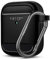 Spigen Rugged Armor Compatible avec Apple Airpods 1 & 2 Coque [Lumière LED Visible] - Noir Mat
