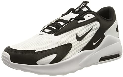 NIKE Air Max Bolt, Men's Running Shoes, White Black White, 7.5 UK