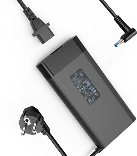230W Slim AC Laptop Ladegerät für HP Omen 15 16 15-en1013dx 15-ek1013dx 16-b1797nr 16-b1085nr 16-b0005dx 16-b0013dx 16-c0002dx 16-c0012dx ZBook Fury 16 G9 TPN-LA10 M41303-001 M35733-001 Netzkabel