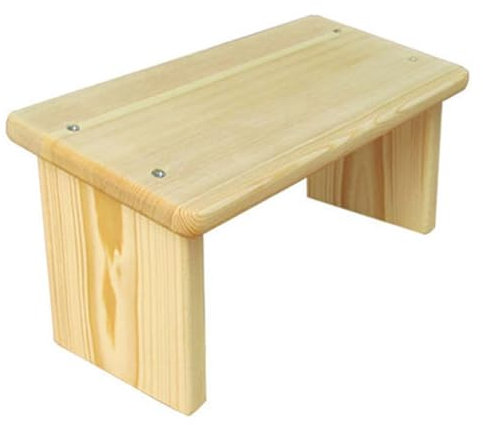 F Fityle Meditationsbank aus Holz, bequem zum Knien oder Sitzen, Yoga-Bank, kniender Hocker zum Gebet, buddhistisch, niedriger Sitz, 42x18x15.5cm