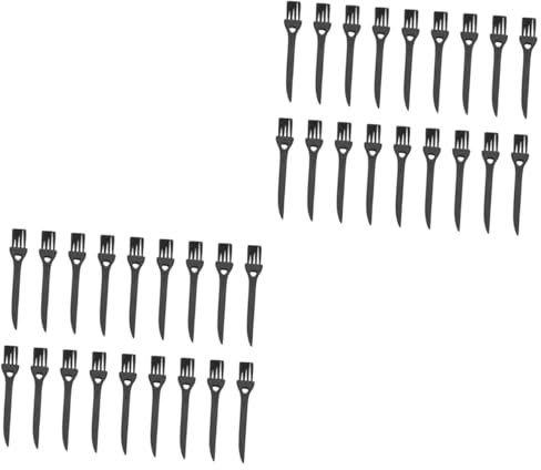 OSALADI 100stücke Computer-reinigungsbürste Tastatur-pinsel Zum Entfernen Von Und Reinigen Von Elektronik Robuste Bürste Für Pc Desktop Und Empfindliche Geräte Schwarzer Griff