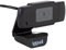 Iggual Webcam para sobremesa WC720 Basic View -Cámara HD 720p.Conexión USB -Enfoque Fijo Micrófono Integrado. Campo visión 90º- Enchufar y Listo, sin Software.-Pequeña y Ligera.(8x4,5x3,6 y 62,5 gr.)