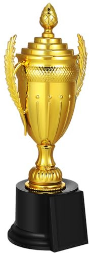 SWAYVES Coppa Del Trofeo D'Oro Premio Di Plastica Trofeo Del Partito Sportivo Vincitore Del Trofeo Celebrazione Del Trofeo Premio Del Trofeo Cerimonia Del Trofeo Coppa Del Trofeo per Eventi Sportivi D