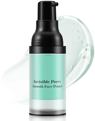 Apooliy Feuchtigkeitsspendende Grundierung für das Gesicht,Makeup-Grundierung,Porenminimierende Grundierung,Glatte Haut & langanhaltend,Makeup-Unterlage,Verwischen und Rötungen kontrollieren