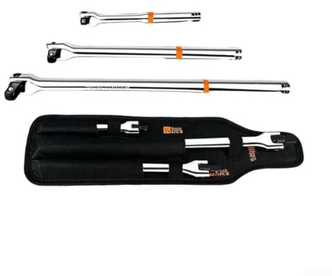 Floweringbeter 3-teiliges Breaker Bar Set mit drehbarem Kopf für effiziente mechanische Anwendungen